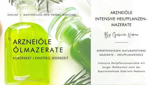 Medizinalöle: Kräutermazerate