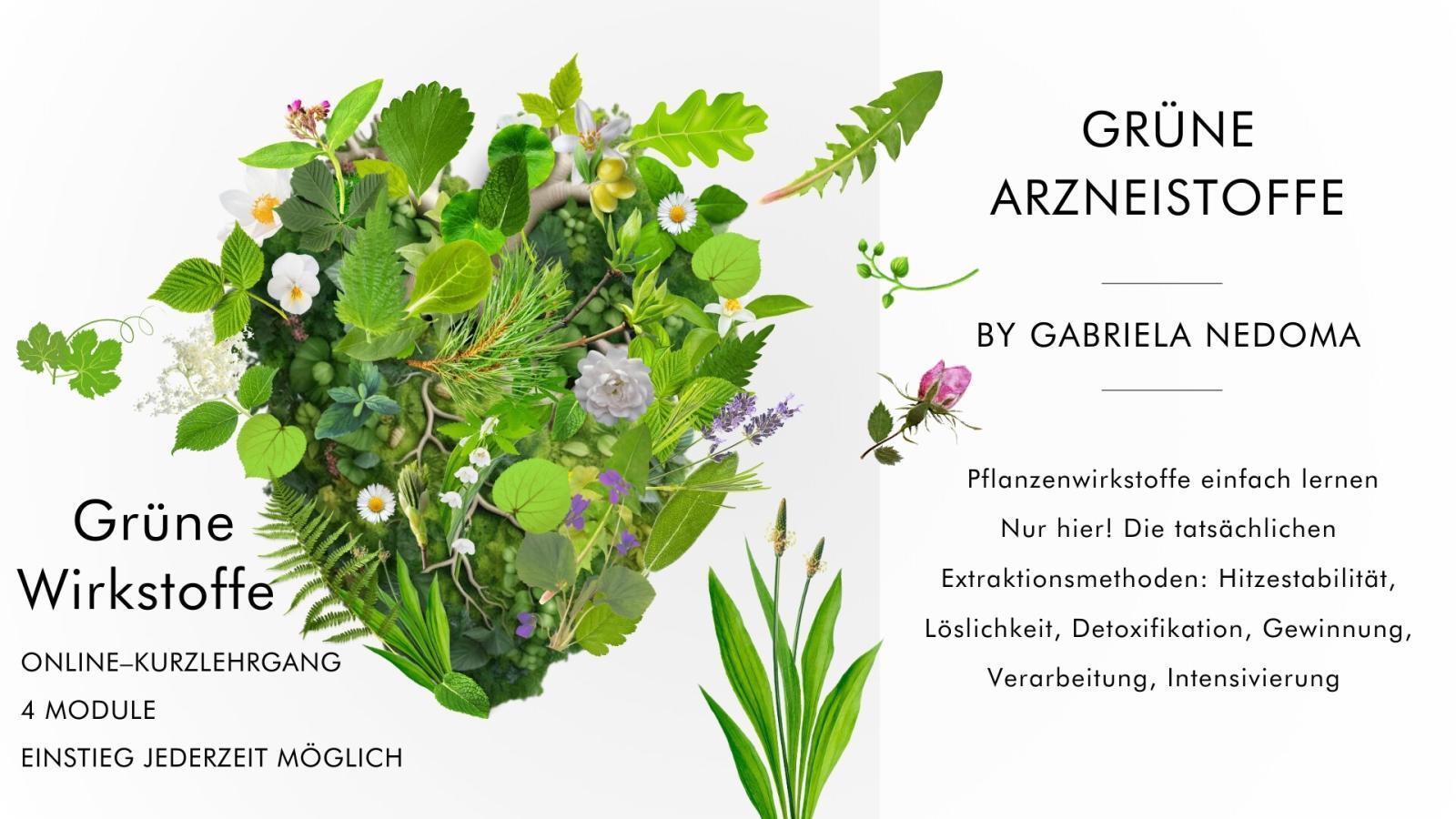 GRÜNE ARZNEISTOFFE