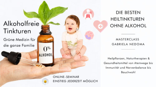 ALKOHOLFREIE PFLANZENTINKTUREN