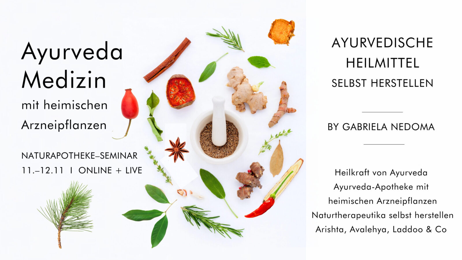 AYURVEDA MIT HEIMISCHEN ARZNEIPFLANZEN